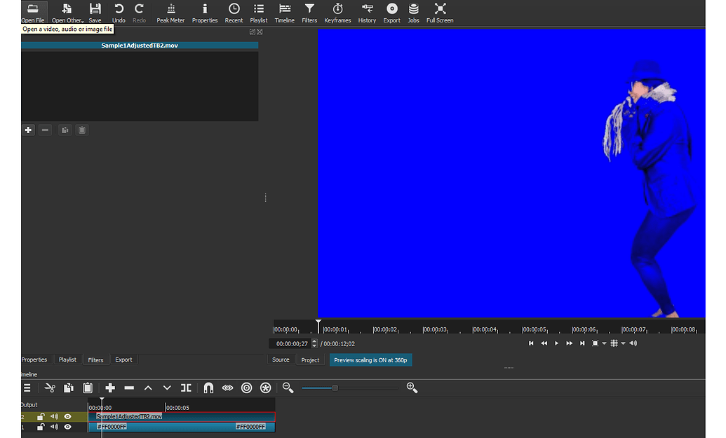 How to make video clip with transparent background? Help/How To