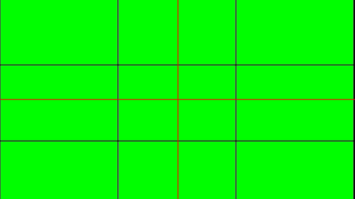 grid greeen screen image
