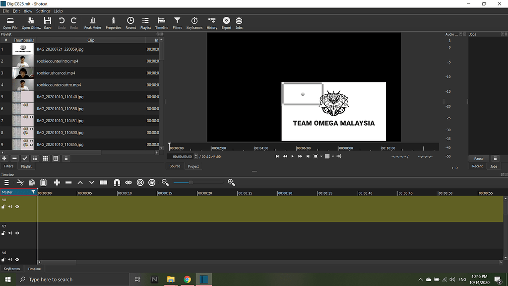 Video screen shrunk Help/How To Shotcut Forum