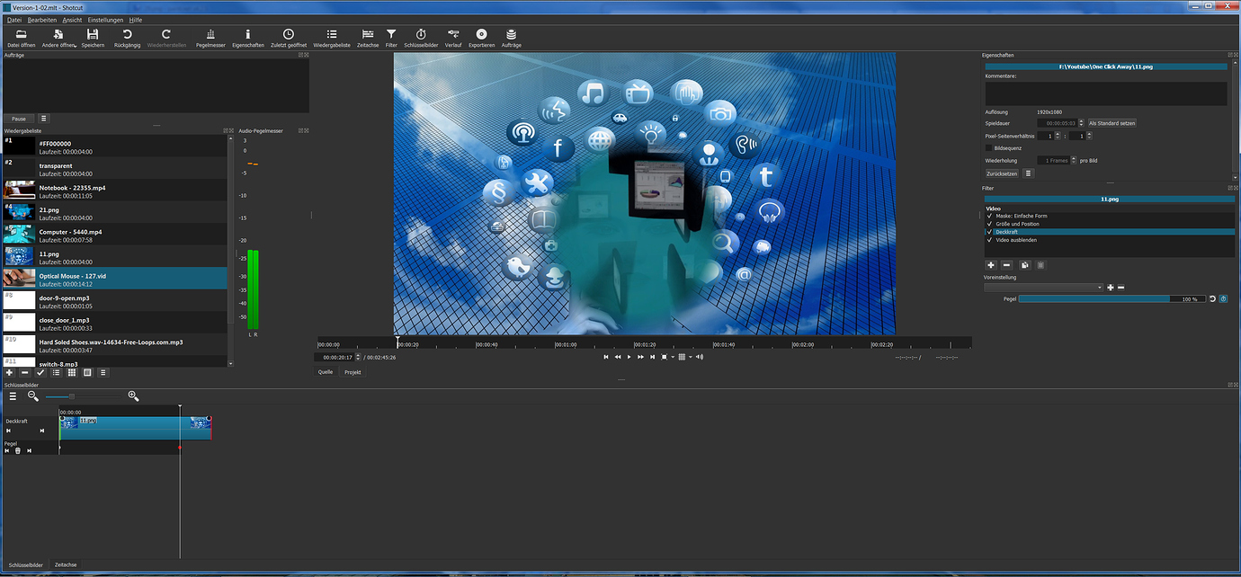 shotcut add transition shotcut add transition