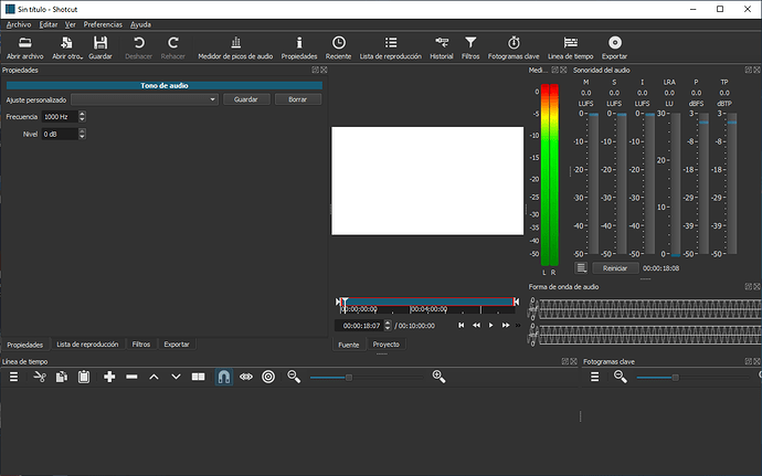 shotcut audio problems