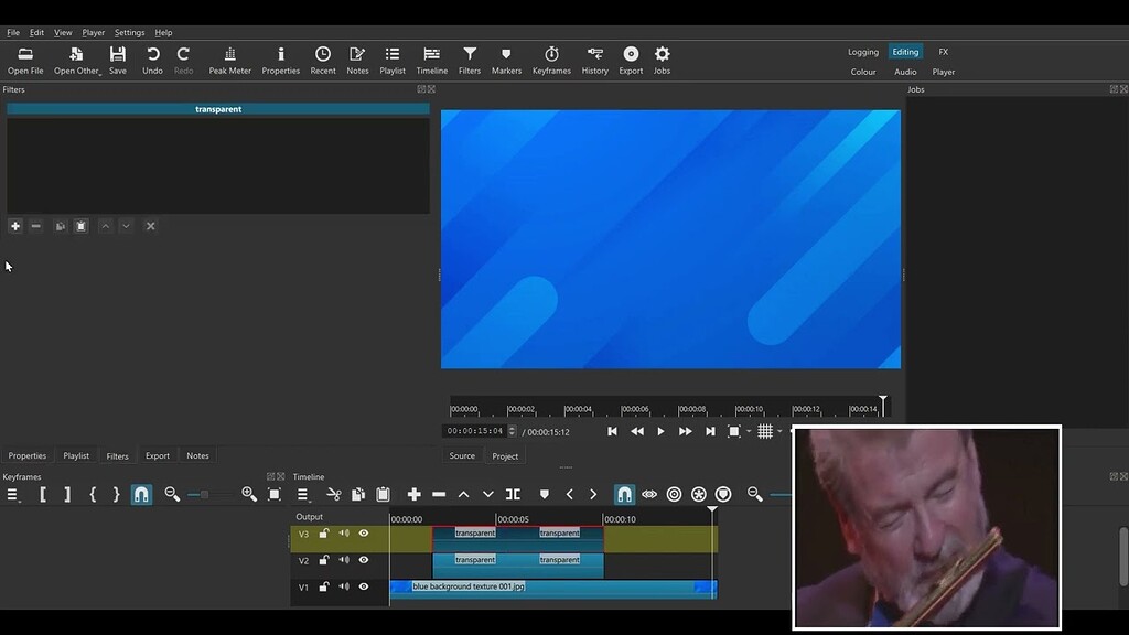 "Mirror" animated text title effect utilising filter sets Resources