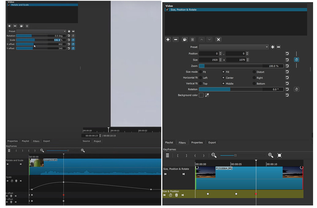 shotcut rotate video