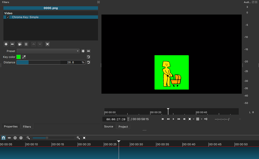 Is It Possible To Chroma Key An Image Sequence Help How To Shotcut Forum