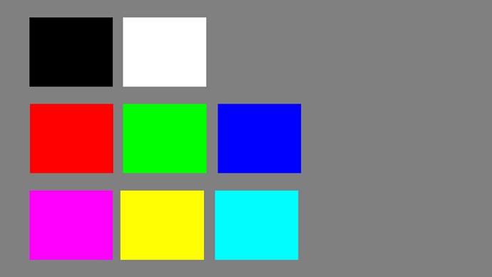 Clour Grid 02 (100 per cent colours)