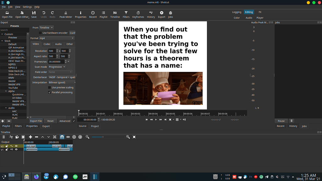 Rich Text filter not exporting what is shown - Bug - Shotcut Forum
