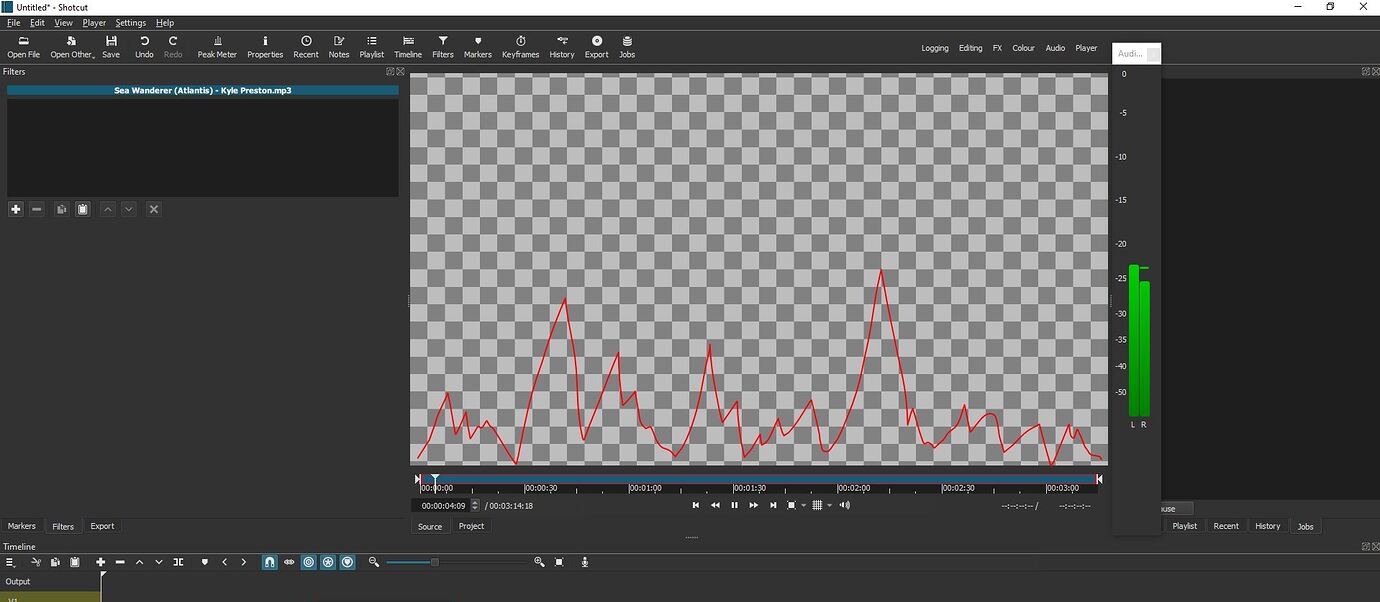 Audio Waveform in preview box - Suggestion - Shotcut Forum