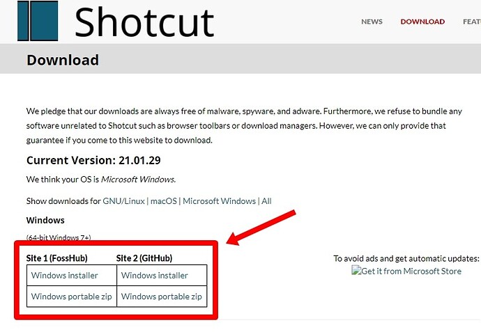 downloadshutcut