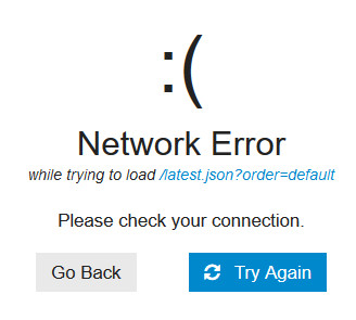 Network Error