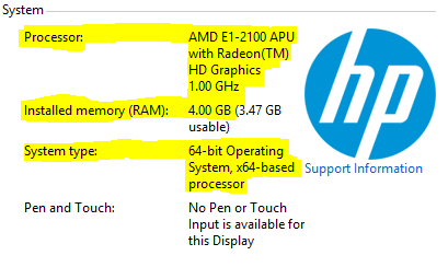 Amd e1 2100 apu with radeon hd graphics 1.00 ghz driver hot sale