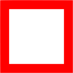 Square-Red-Thick-Borders