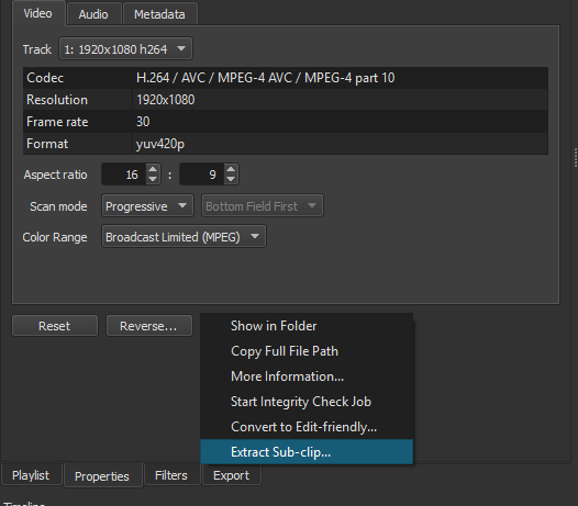 how to export camtasia video in segments