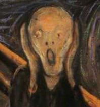 The scream art by Edvard Munch