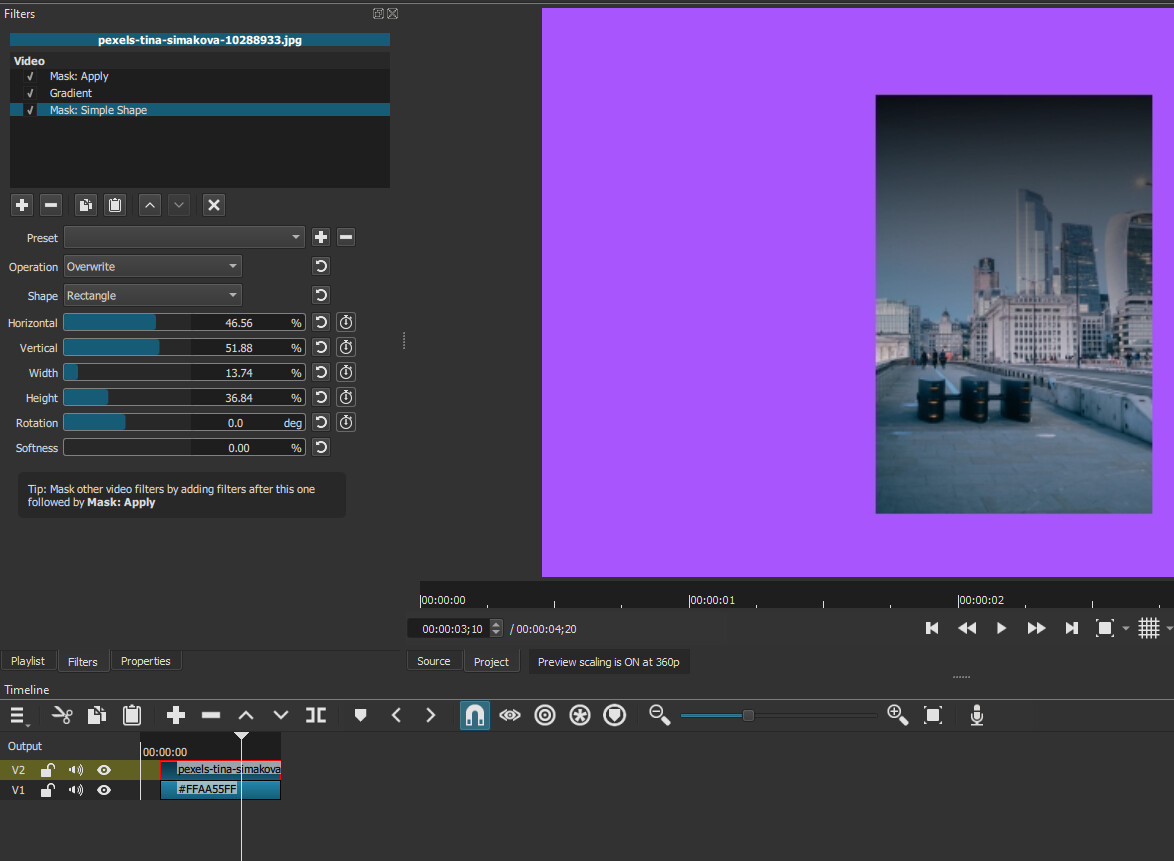 Render for tiktok video - Help/How To - Shotcut Forum