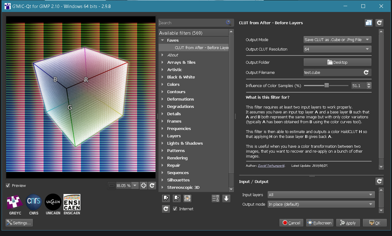 How to create your own LUT using GIMP - Tutorial - Shotcut Forum