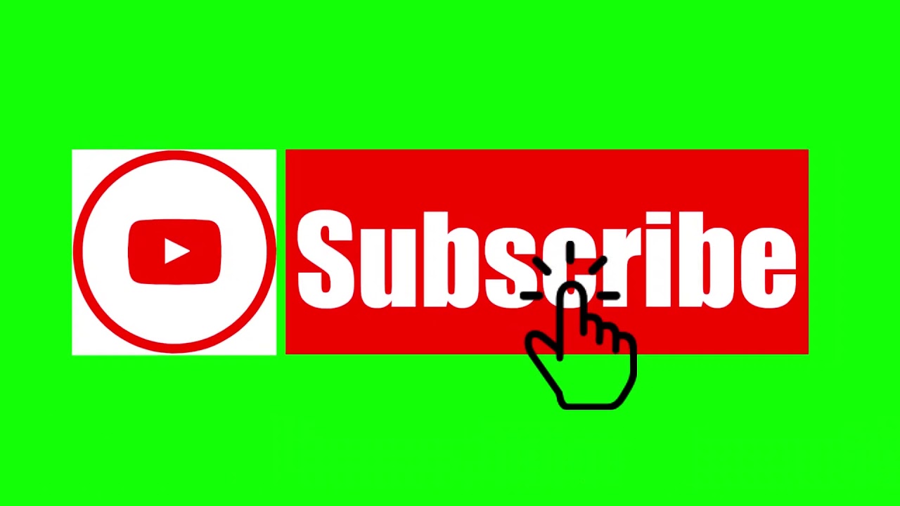 TOP 10 SUBSCRIBE BUTTON GREEN SCREEN ANIMATION WITH SOUNDS EFFECT - YouTube