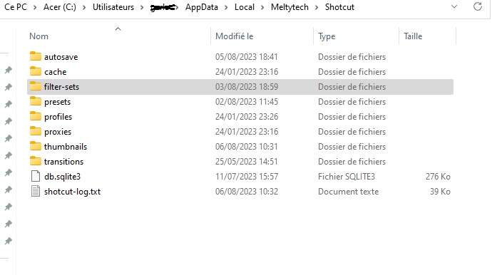 Copy filter set is no longer working? - Help/How To - Shotcut Forum