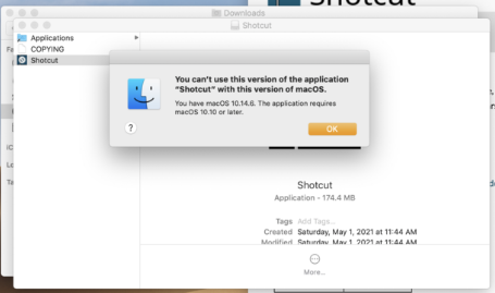 for apple instal Shotcut 23.07.09